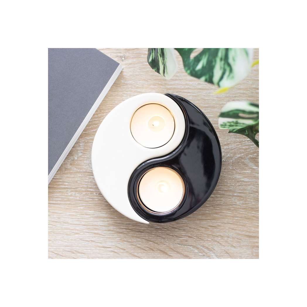 Yin Yang Tealight Candle Holder