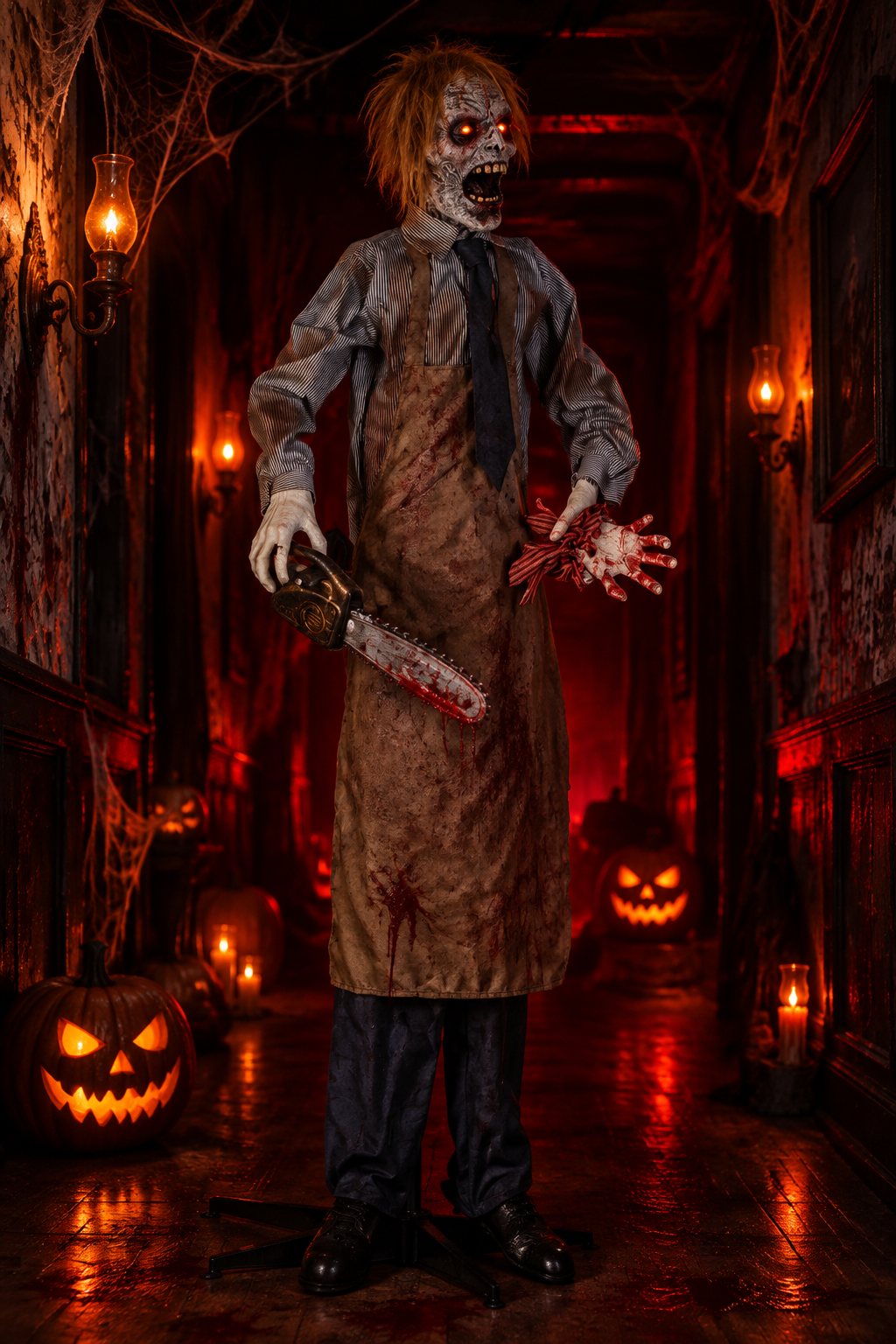 Chainsaw Killer Hallway