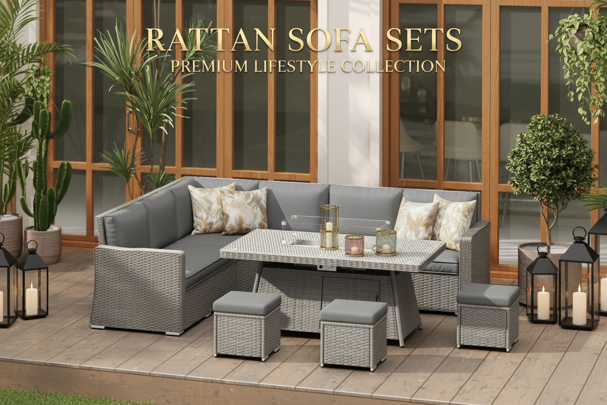 Rattan Sofa Sets Premium