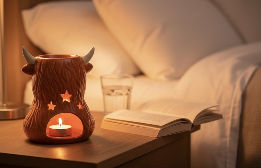 Highland Cow Oil Burner and Wax Warmer